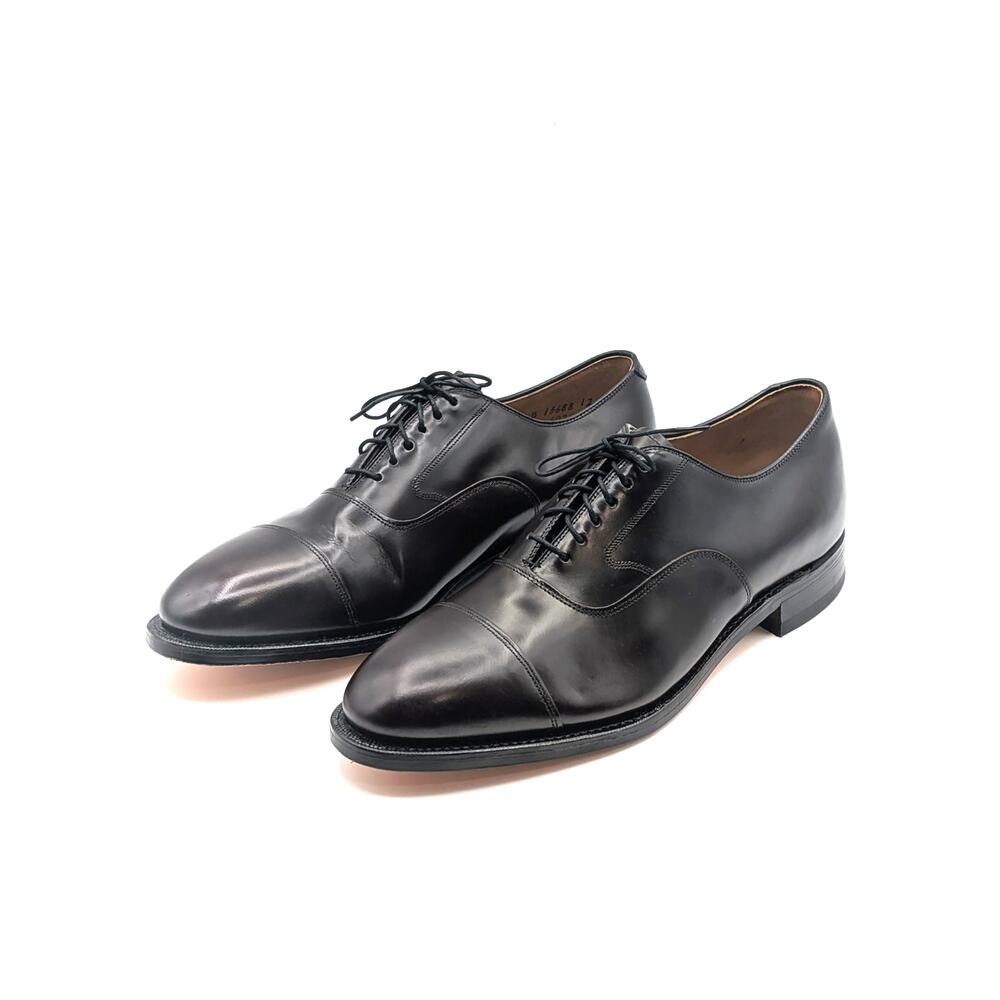 Johnston & Murphy Men's Melton Cap Toe Oxford Shoes 10 Optima Comfort Burgundy